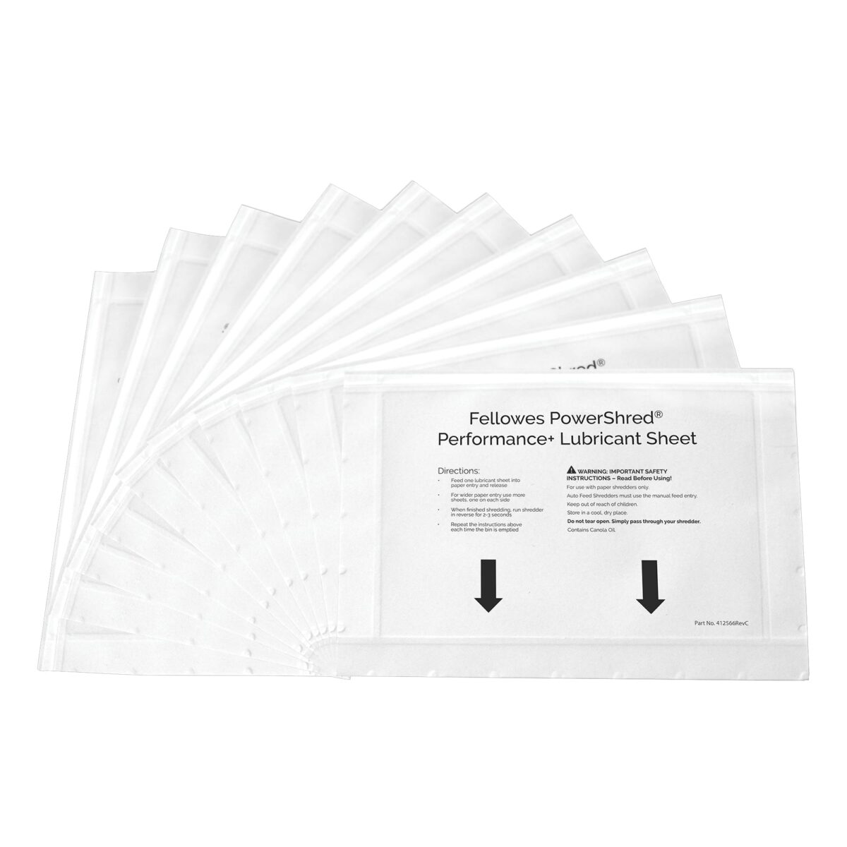 FELLOWES Performance Ölblätter 4025601 POWERSHRED 10 Stück – Hochwertig & günstig bei ShopDeca