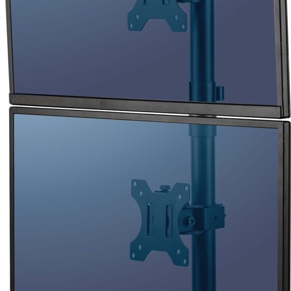 FELLOWES Seasa Series 8044001 vertikaler Doppel Monitorarm