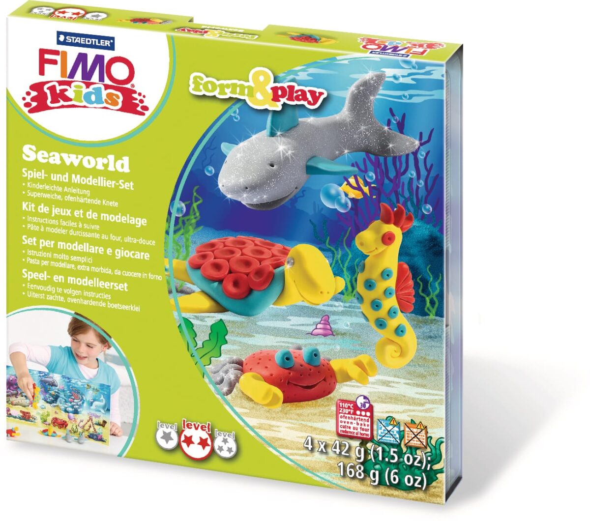 FIMO form&play 4x42g 803414LY Set Seaworld – Hochwertig & günstig bei ShopDeca