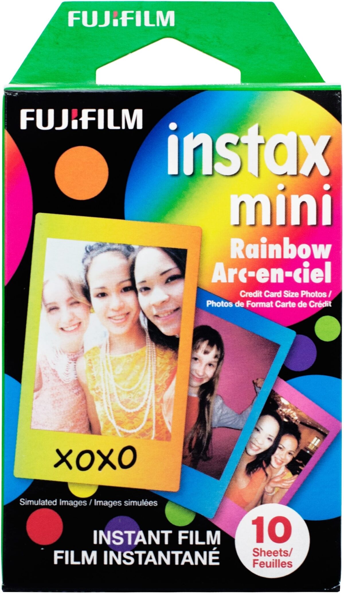 FUJI Rainbow 51162486 Instax Mini 10 Blatt – Hochwertig & günstig bei ShopDeca