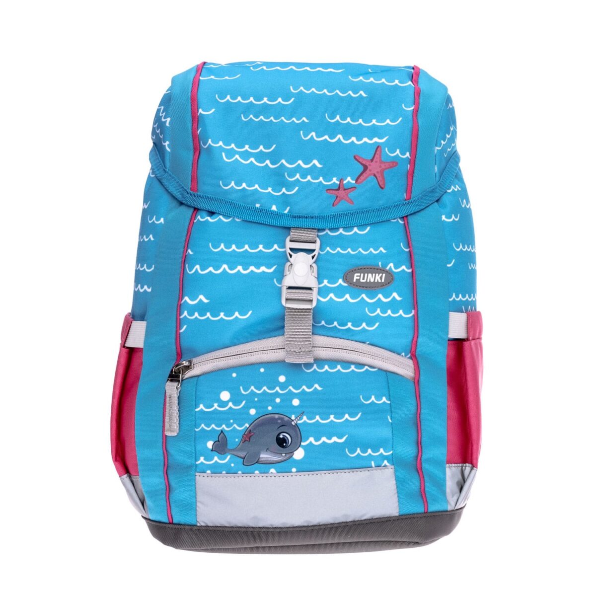 FUNKI Kinder-Rucksack türkis 6025.002 Funny Whale A4 PLUS – Hochwertig & günstig bei ShopDeca