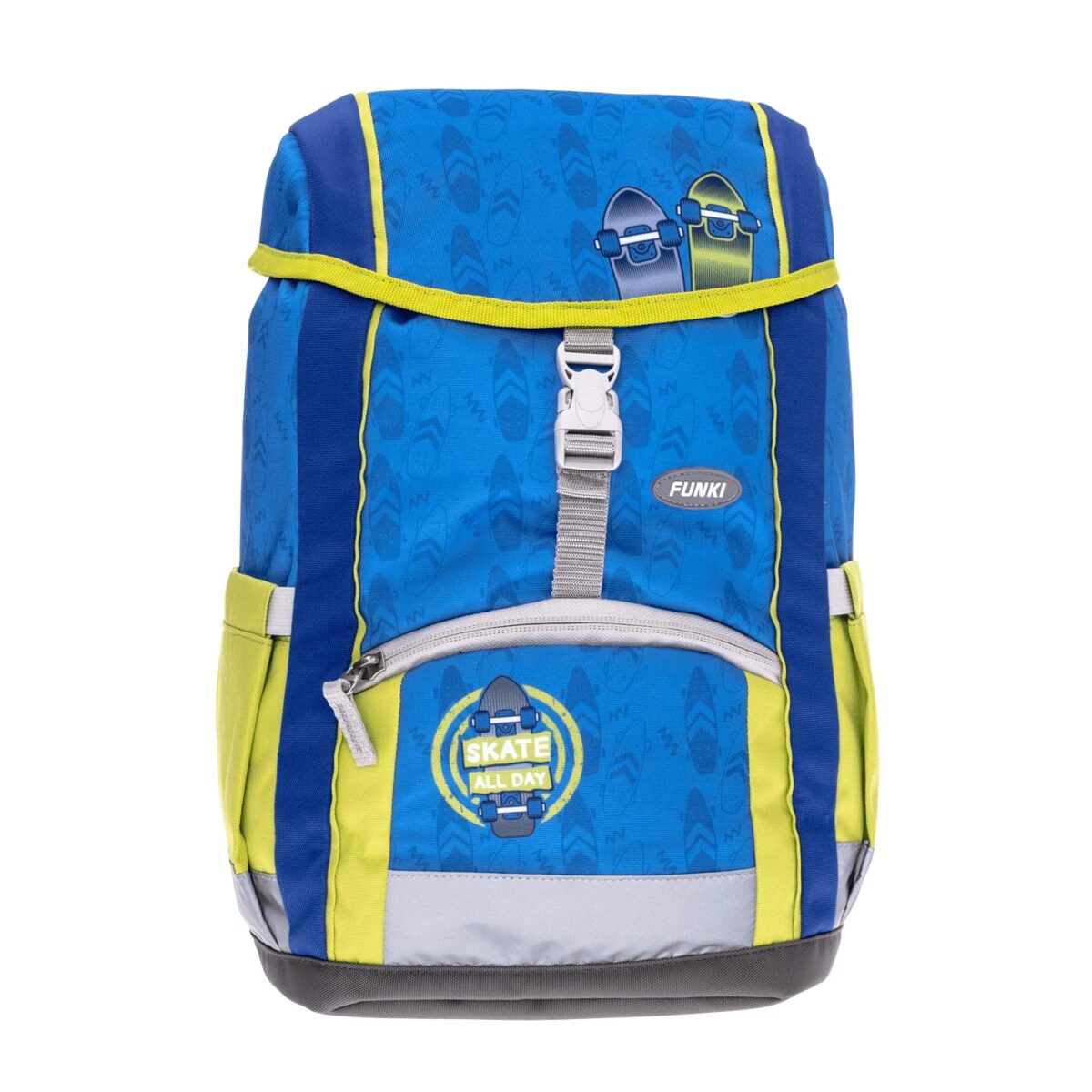 FUNKI Kinder-Rucksack blau 6025.005 Cool Skater A4 PLUS – Hochwertig & günstig bei ShopDeca