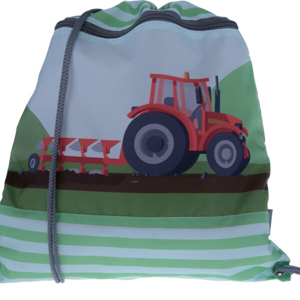 FUNKI Turnbeutel Red Tractor 6030.035 multicolor 36x42cm