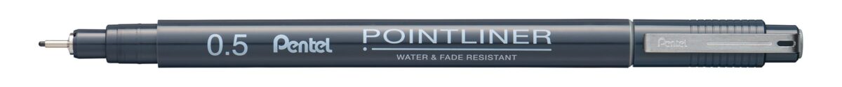 PENTEL Fineliner Pigment 0.5 mm S20P-5N POINTLINER