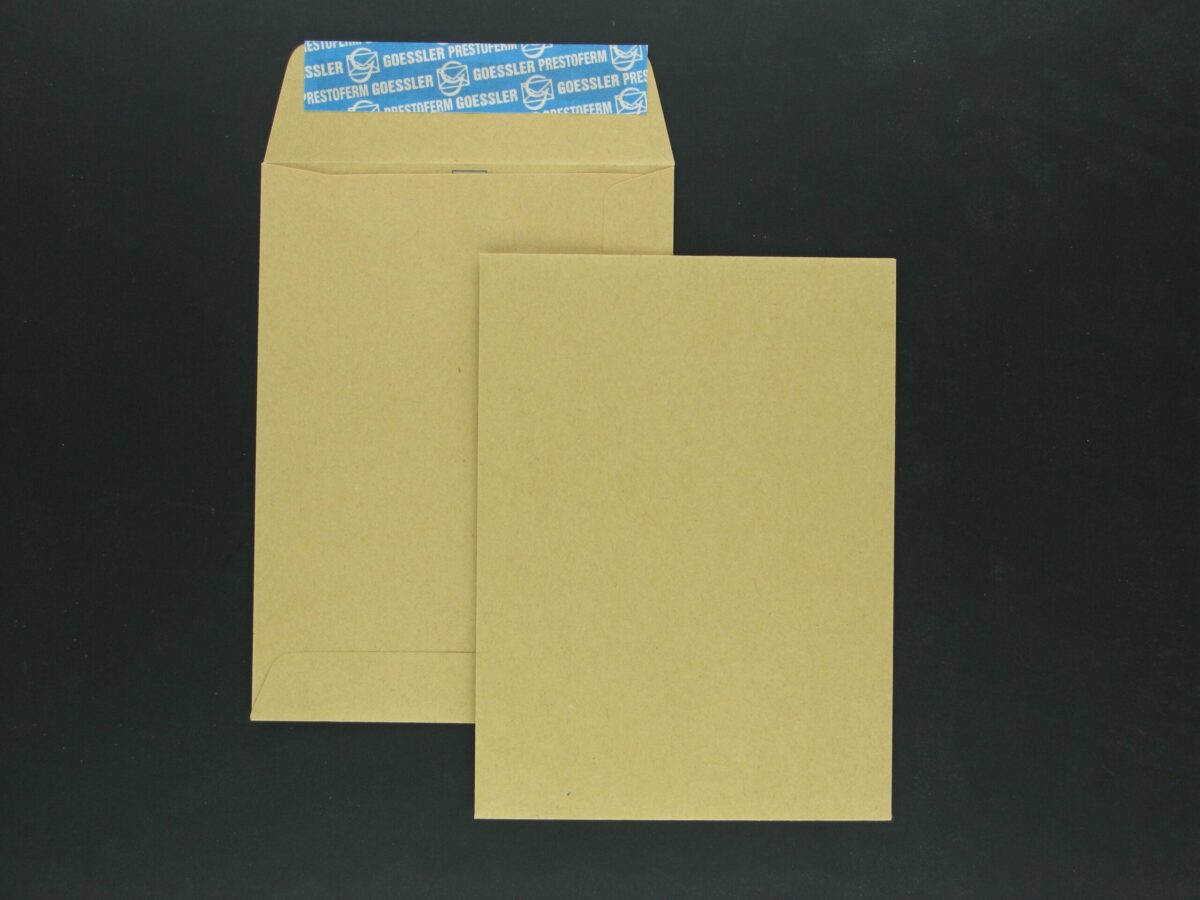 GOESSLER Couvert o/Fenster 120x162mm 2716 100g, braun, F/SV 500 Stück – Hochwertig & günstig bei ShopDeca