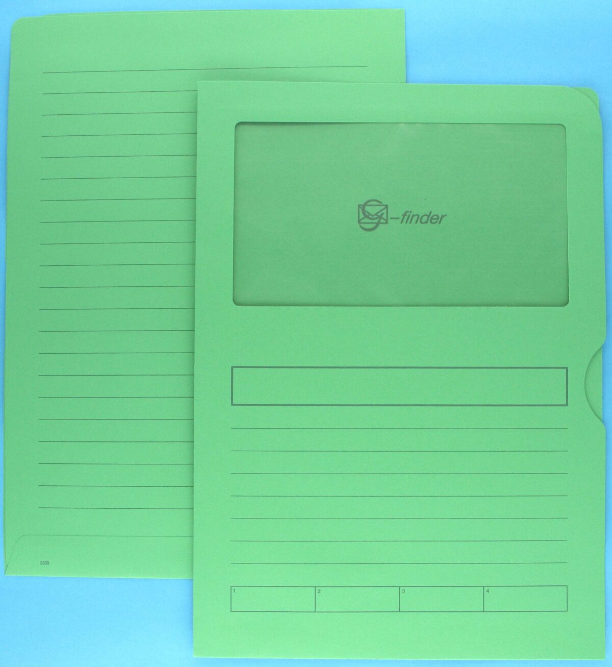 GOESSLER Organisationsmappen 220x310mm 2803 grün 100 Stück – Hochwertig & günstig bei ShopDeca