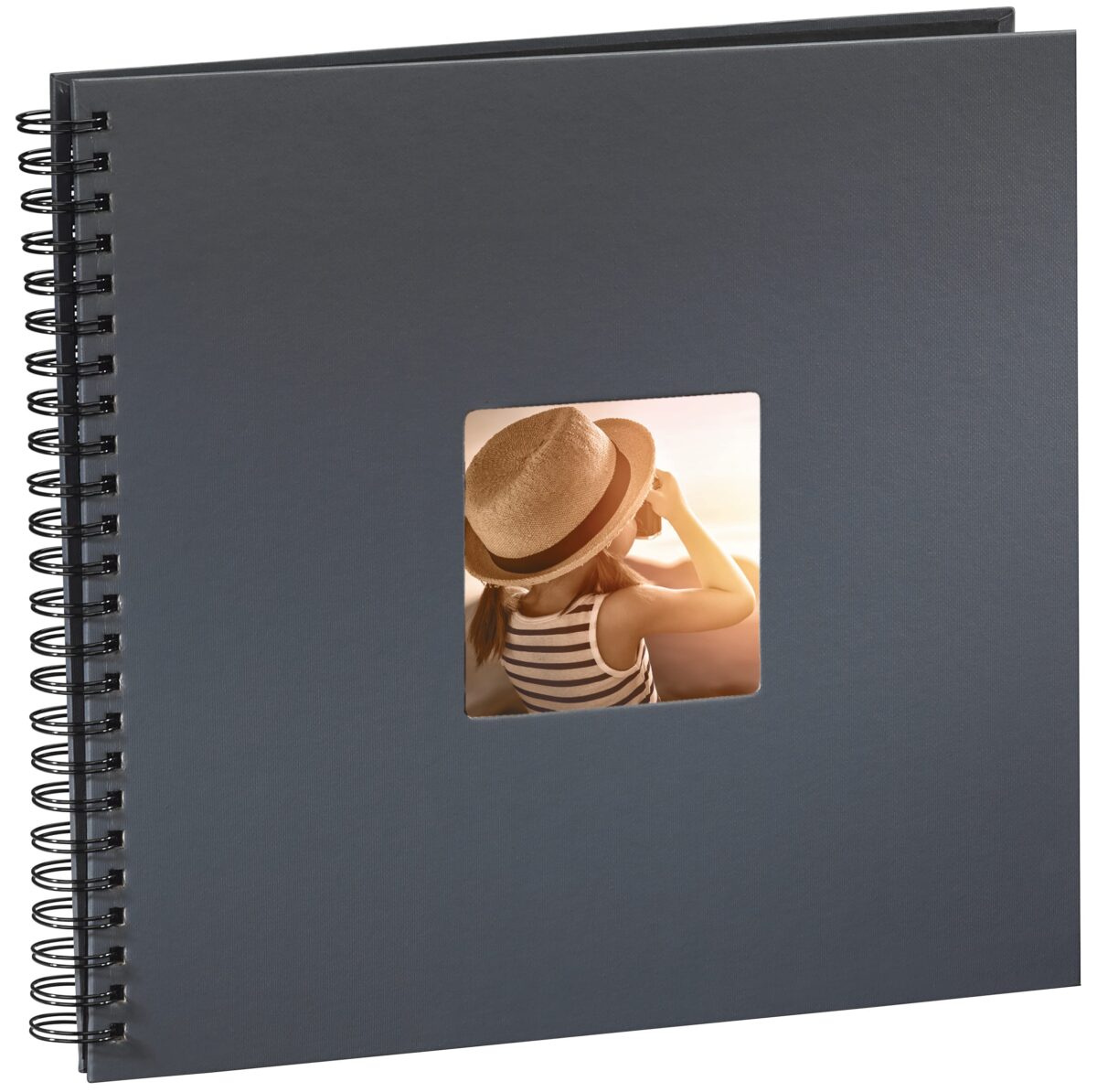 HAMA Spiralalbum Fine Art 94874 360x320mm, grau 25 Blatt – Hochwertig & günstig bei ShopDeca