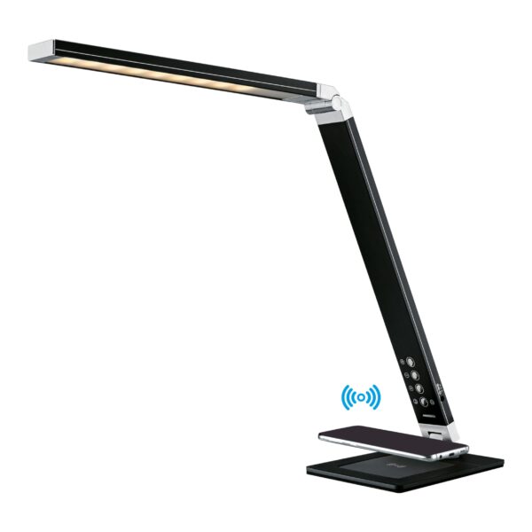 HANSA Tischleuchte LED Magic Plus 415010716 dimmbar, USB & Qi-Charging