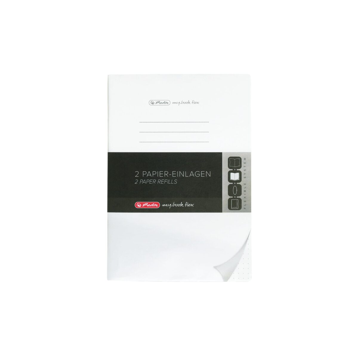 HERLITZ my.book flex Refill A4 2x40 B. 50033805 punktiert – Hochwertig & günstig bei ShopDeca