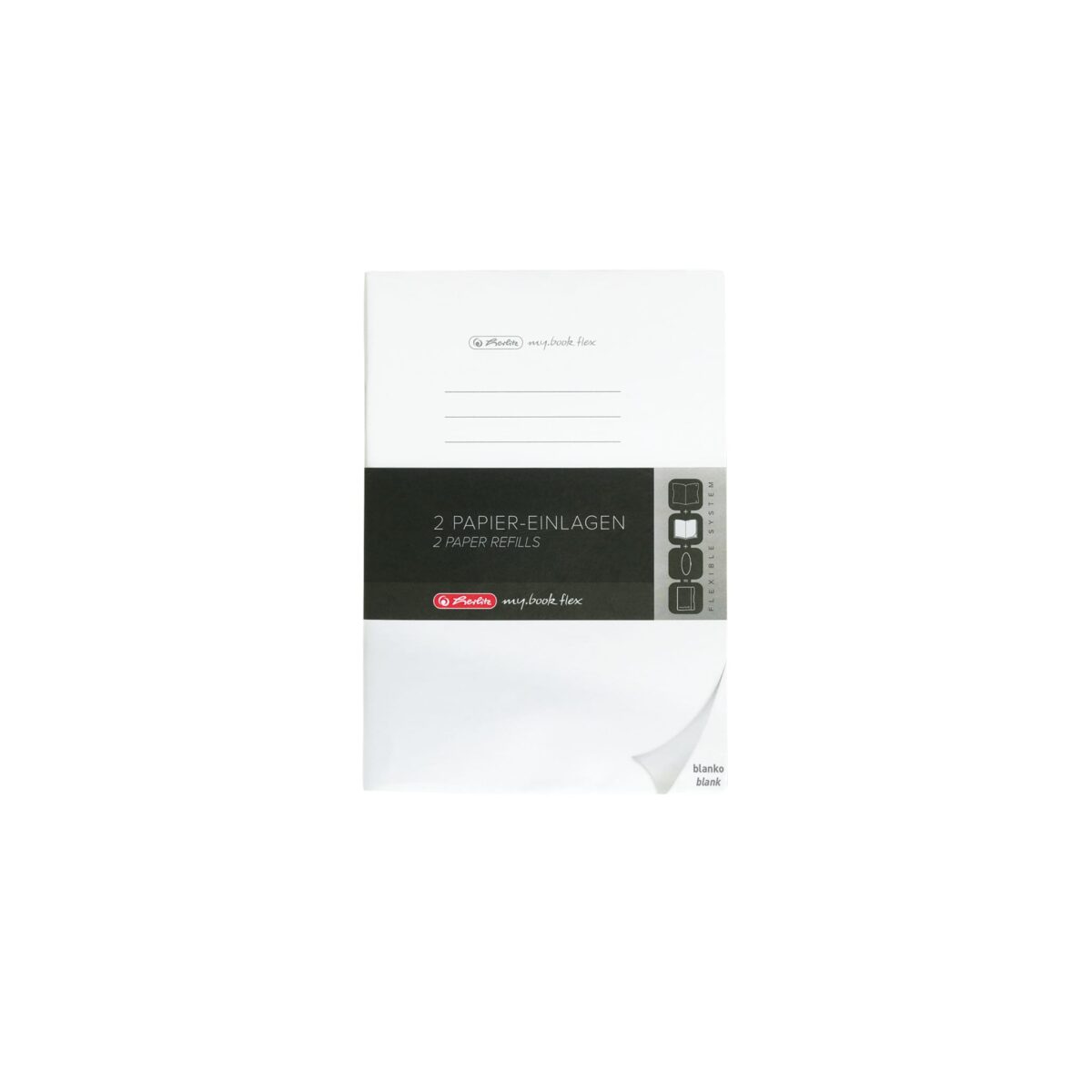 HERLITZ my.book flex Refill A5 2x40 B. 50034130 blanko – Hochwertig & günstig bei ShopDeca