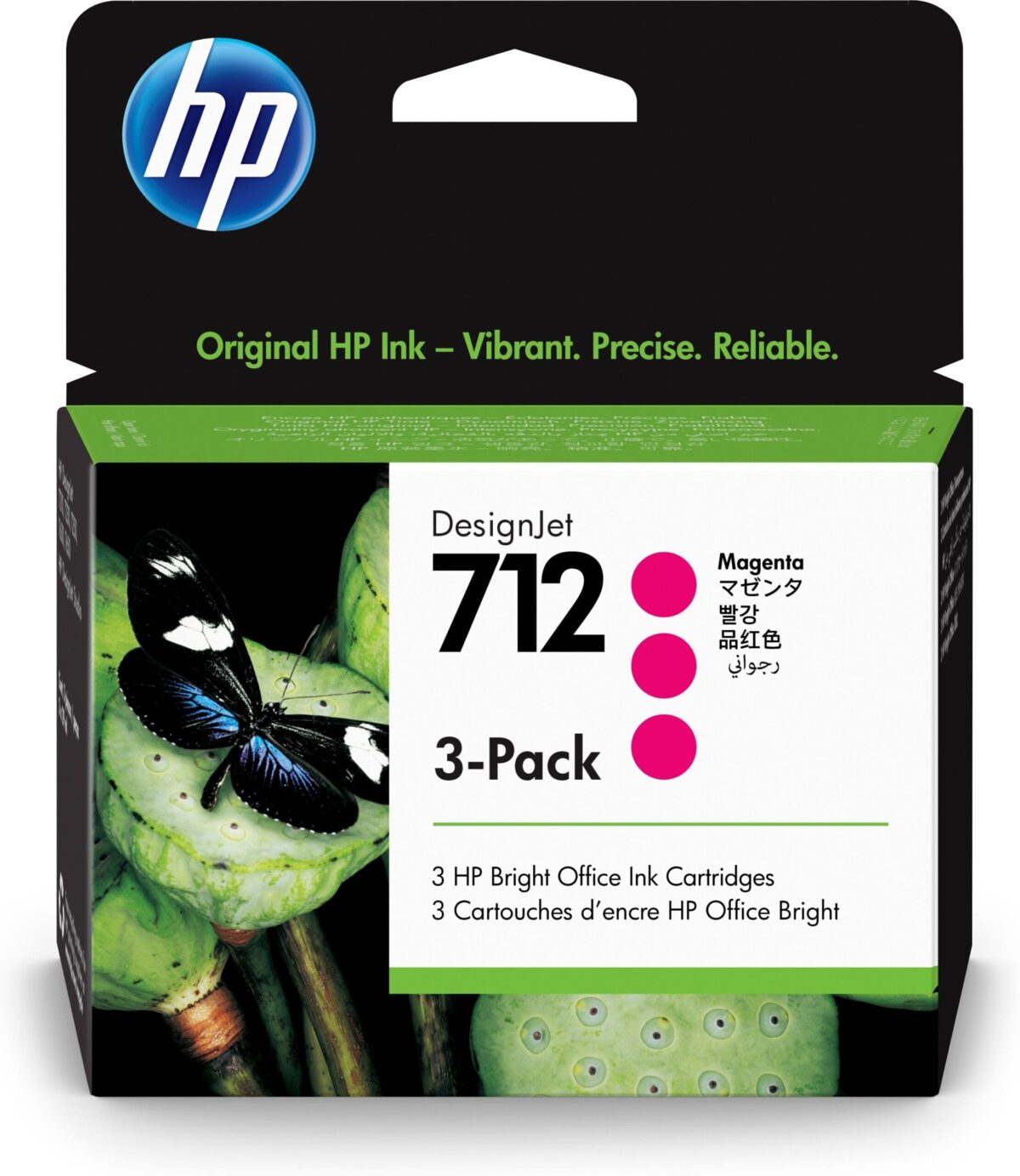 HP Tintenpatrone 712 magenta 3ED78A DesignJet T230/250/630 3x29ml – Hochwertig & günstig bei ShopDeca