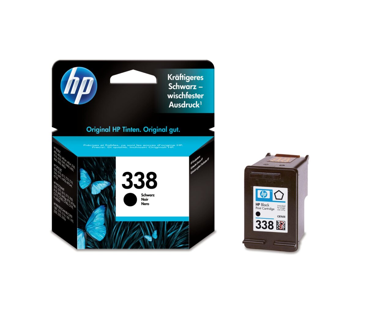 HP Tintenpatrone 338 schwarz C8765EE PSC 2355 450 Seiten – Hochwertig & günstig bei ShopDeca
