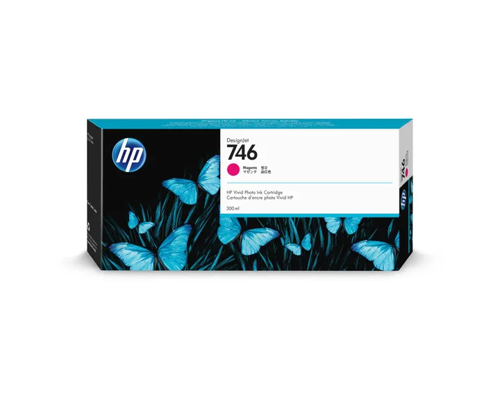HP Tintenpatrone 746 magenta P2V78A DesignJet Z6 300ml – Hochwertig & günstig bei ShopDeca