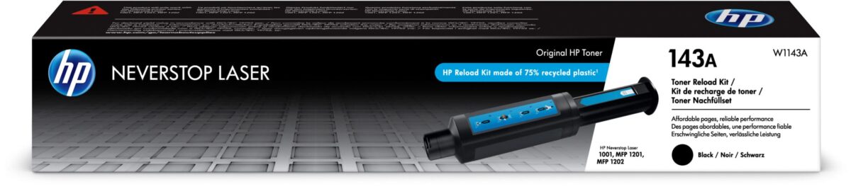 HP Toner Nachfüllset 143A schwarz W1143A 1001n/1201n/1202nw 2500 S. – Hochwertig & günstig bei ShopDeca