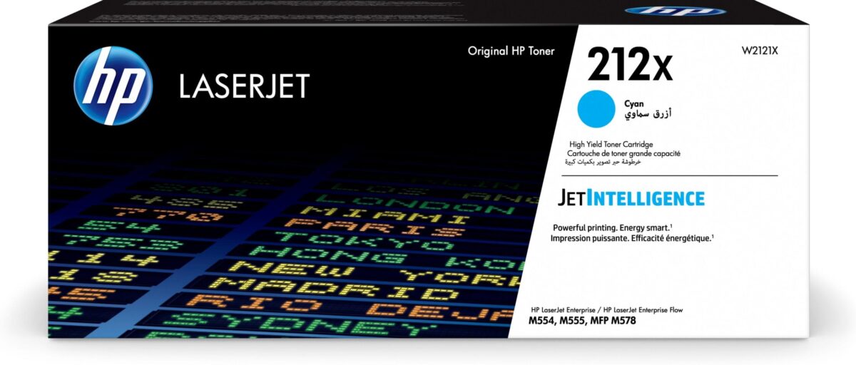 HP Toner-Modul 212X cyan W2121X CLJ Ent.M554/M555 10'000 S. – Hochwertig & günstig bei ShopDeca