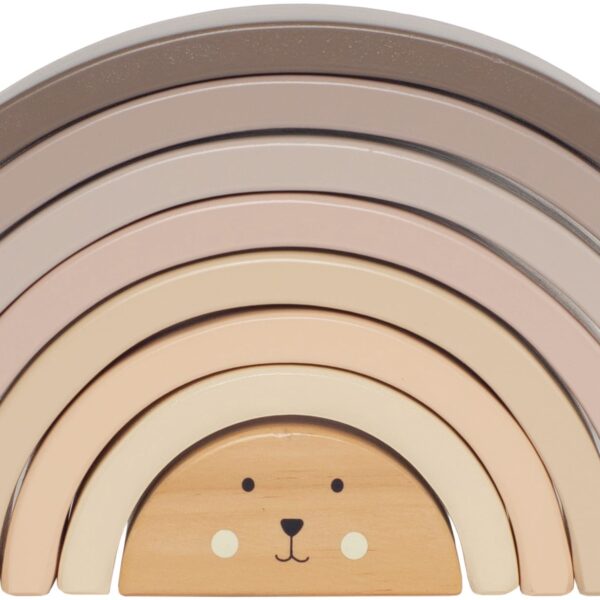 JABADABADO Stapelspiel Regenbogen W7223 Nature Line