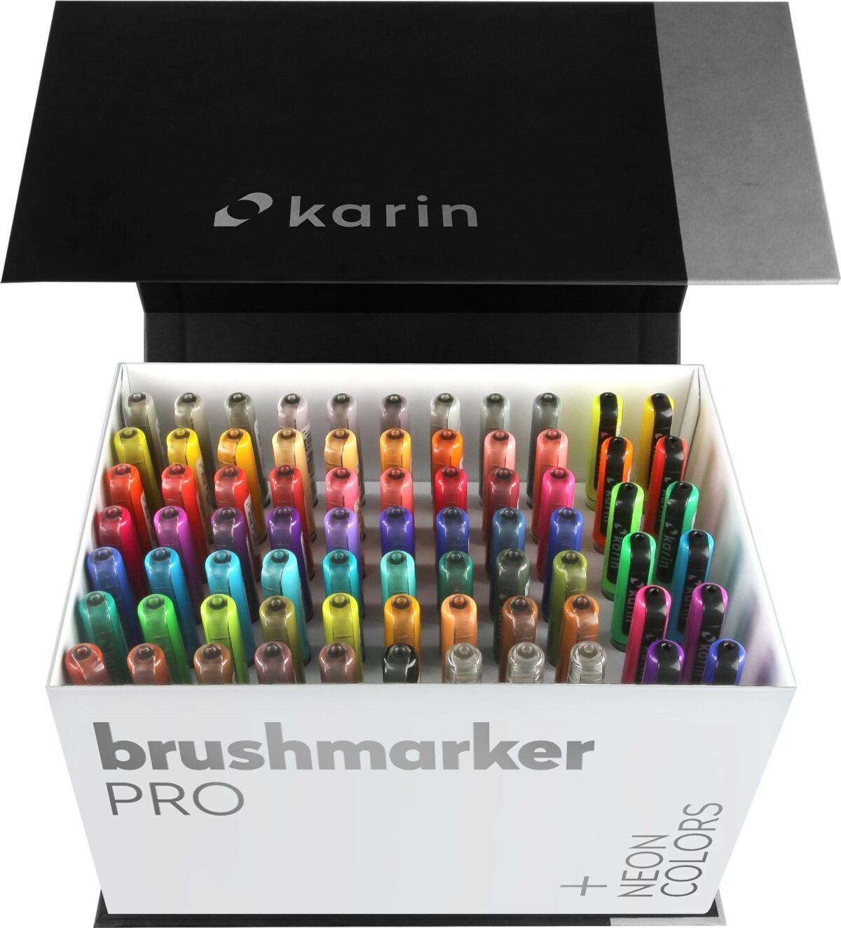 KARIN Brush Marker PRO 27C13 Mega Box 72 Farben – Hochwertig & günstig bei ShopDeca