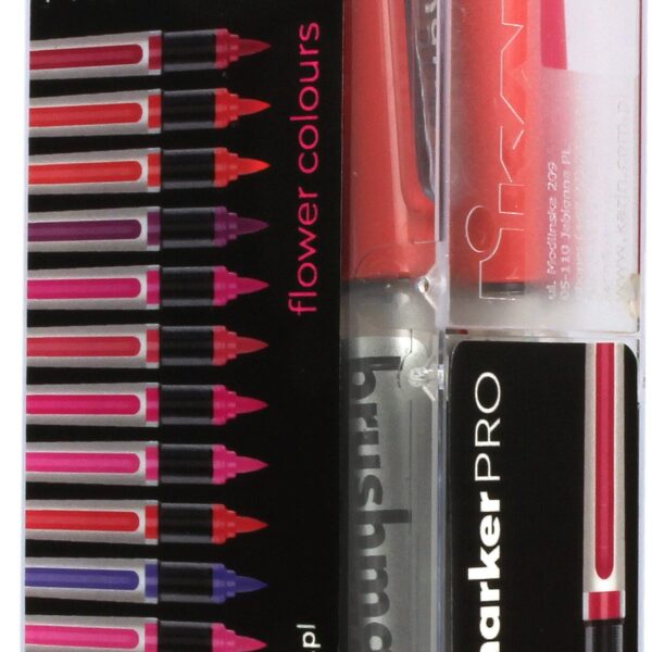 KARIN Brush Marker PRO 27C4 Flower colours 12 Stück