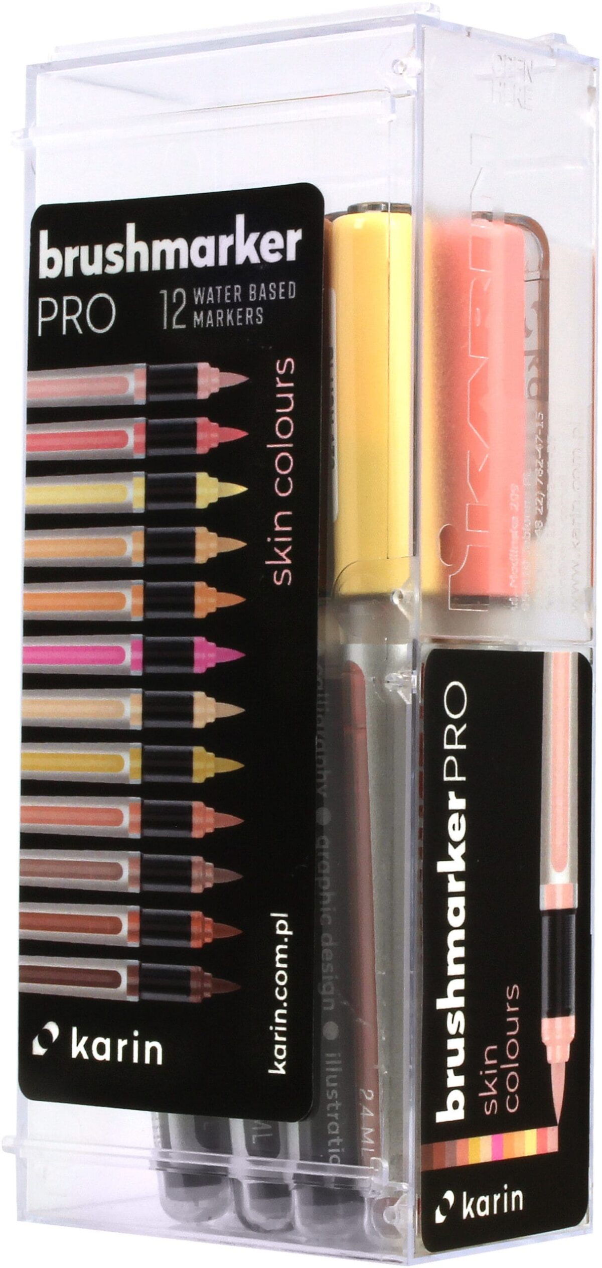 KARIN Brush Marker PRO 27C5 Skin colours 12 Stück – Hochwertig & günstig bei ShopDeca