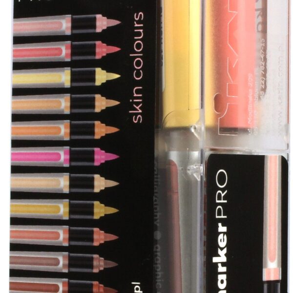 KARIN Brush Marker PRO 27C5 Skin colours 12 Stück