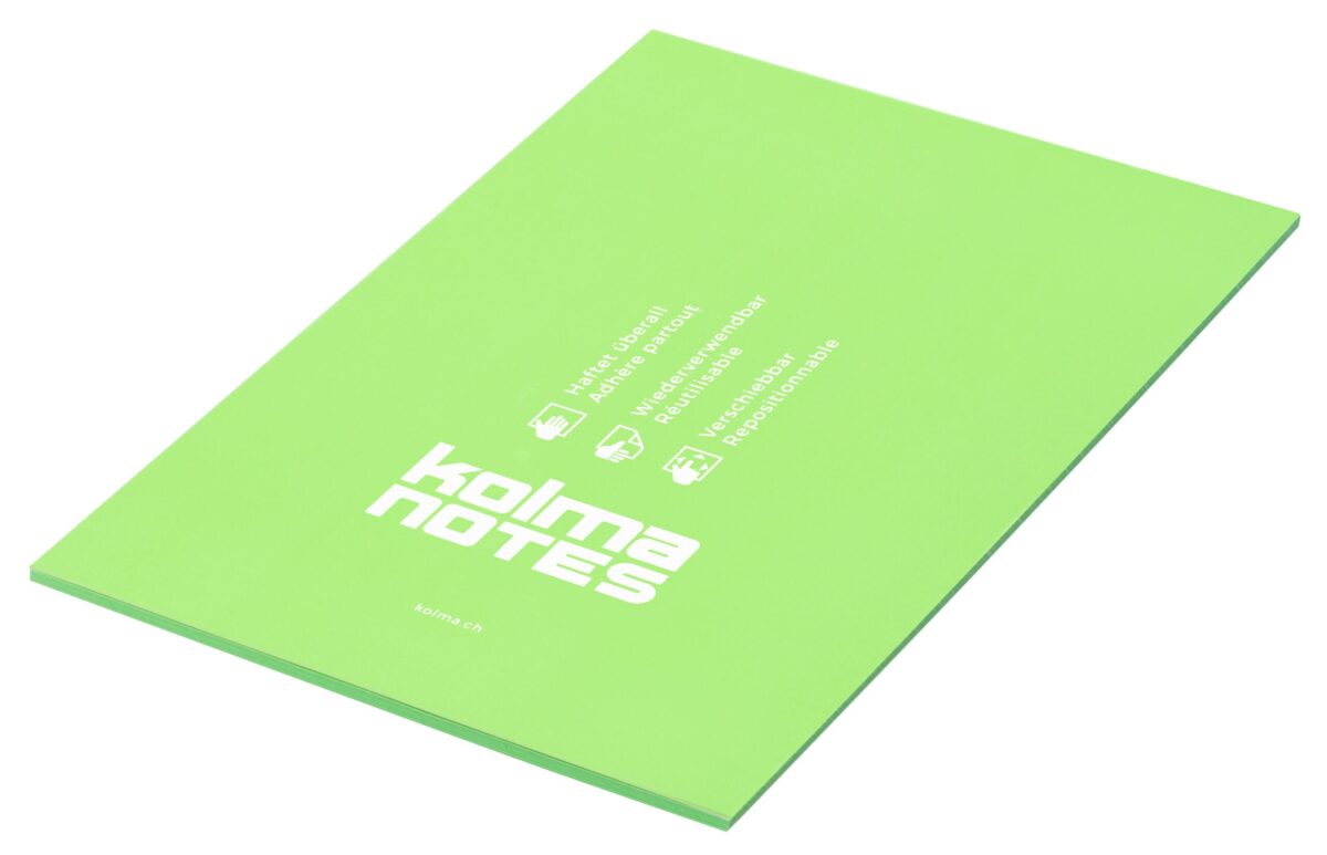 KOLMA kolma NOTES A5 13.005.01 1x50 Blatt grün – Hochwertig & günstig bei ShopDeca