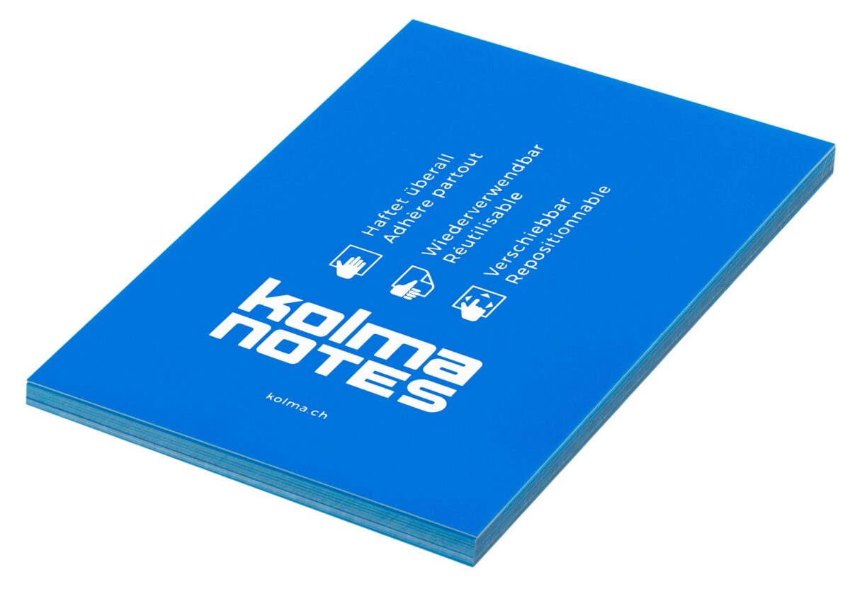 KOLMA kolma NOTES A6 13.006.05 1x100 Blatt blau – Hochwertig & günstig bei ShopDeca