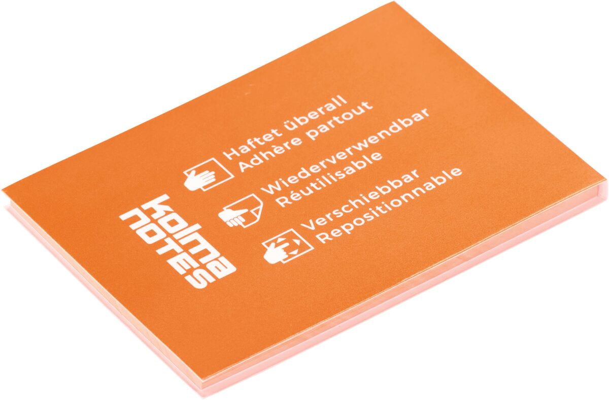 KOLMA kolma NOTES A7 13.007.12 1x100 Blatt orange – Hochwertig & günstig bei ShopDeca