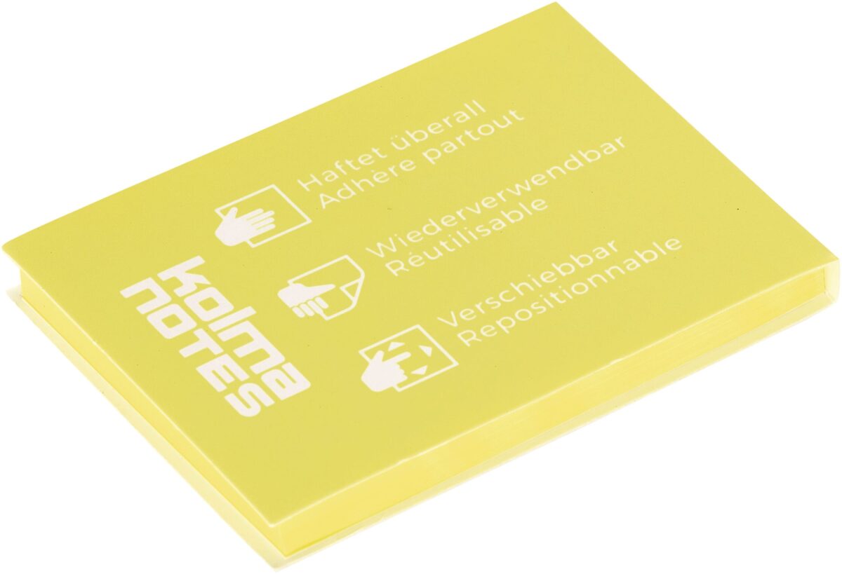 KOLMA kolma NOTES A8 13.008.11 1x100 Blatt gelb – Hochwertig & günstig bei ShopDeca