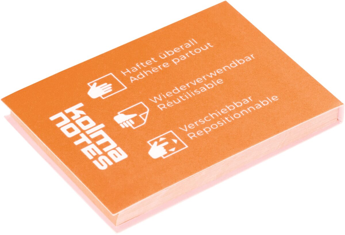 KOLMA kolma NOTES A8 13.008.12 1x100 Blatt orange – Hochwertig & günstig bei ShopDeca