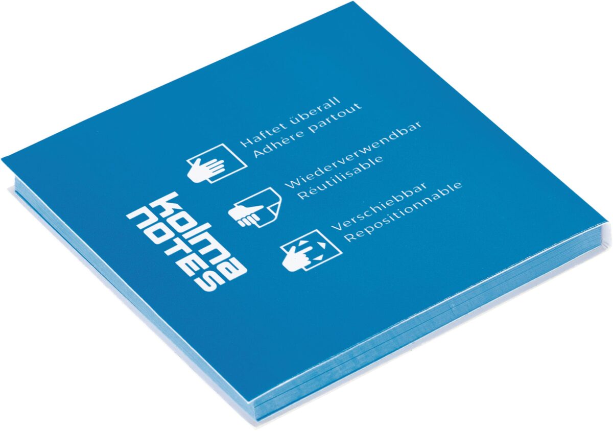 KOLMA kolma NOTES 76x76mm 13.009.05 1x100 Blatt blau – Hochwertig & günstig bei ShopDeca