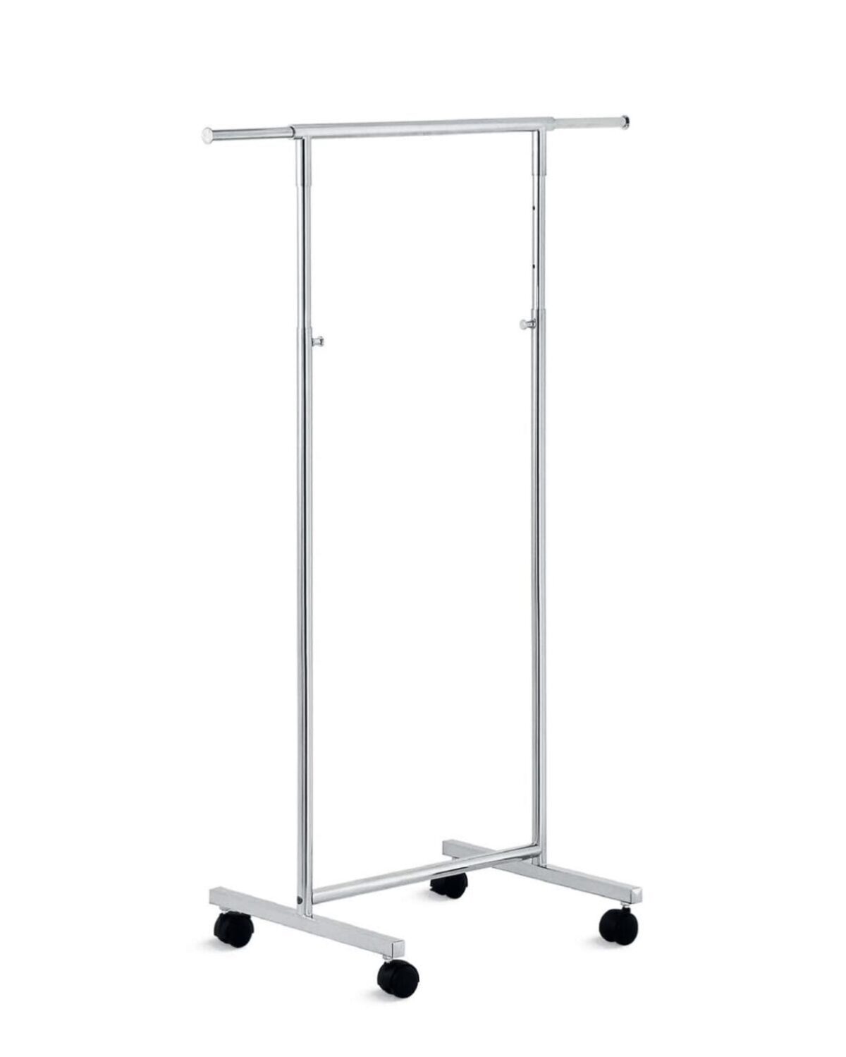 Kleiderständer Rollständer "mini" L60cm, verchromt (Basic Rollen) – Hochwertig & günstig bei ShopDeca