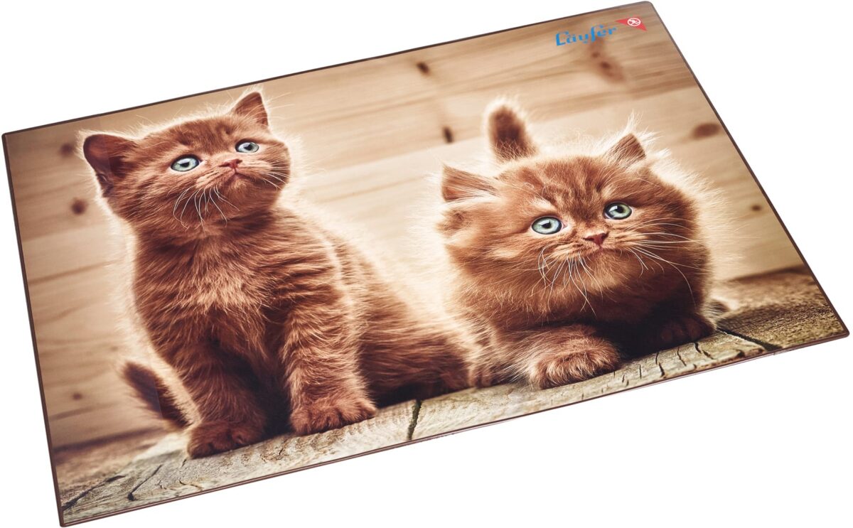 LÄUFER Schreibunterlage 46650 Neugierige Kätzchen 53x40cm – Hochwertig & günstig bei ShopDeca
