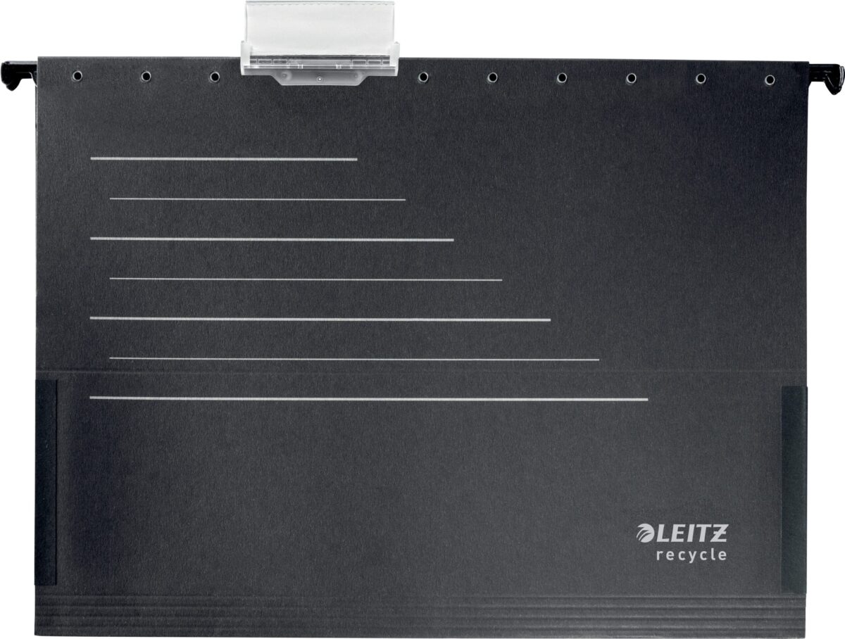 LEITZ Hängemappe Recycle A4 1922-00-95 schwarz, Karton – Hochwertig & günstig bei ShopDeca