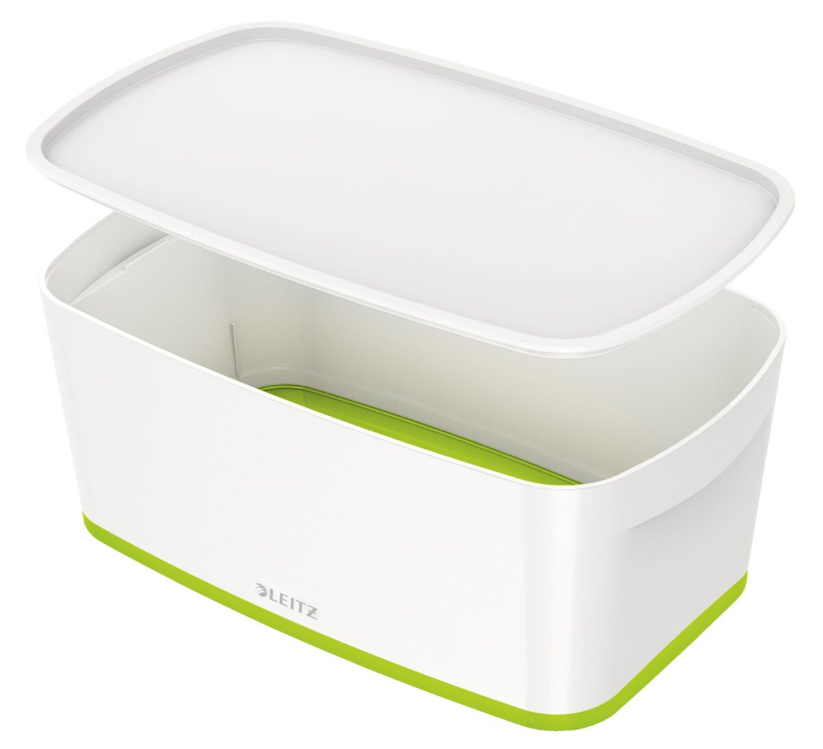 LEITZ MyBox Klein, mit Deckel 5lt 5229-10-54 weiss/grün – Hochwertig & günstig bei ShopDeca