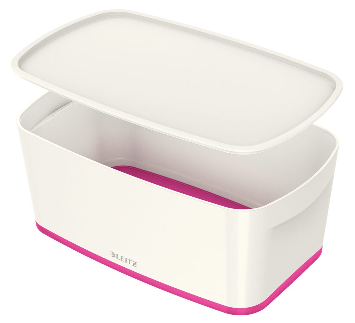 LEITZ MyBox Klein, mit Deckel 5lt 52291023 weiss/pink – Hochwertig & günstig bei ShopDeca