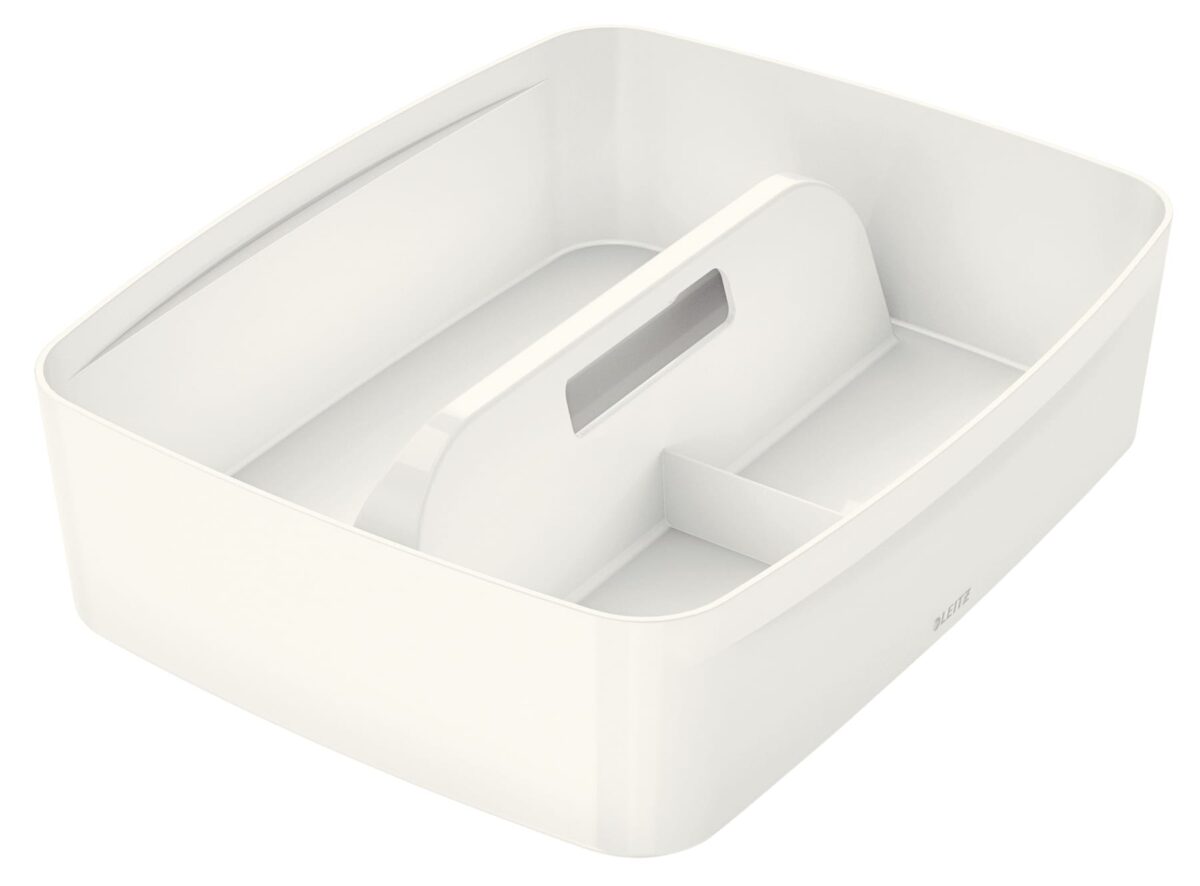 LEITZ MyBox Organiser Gross 53220001 mit Griff weiss – Hochwertig & günstig bei ShopDeca