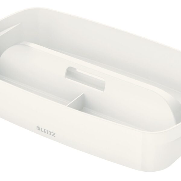 LEITZ MyBox Organiser Klein 53230001 mit Griff weiss