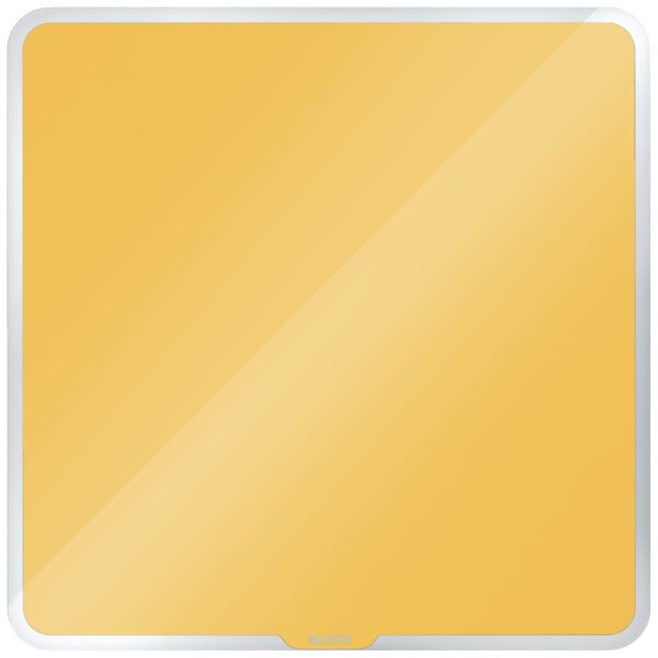 LEITZ Glass Whiteboard Cosy 7044-00-19 gelb 50x50x4cm