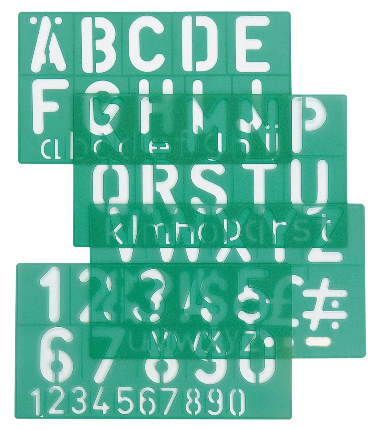 LINEX Schriftschablone 50mm 586300L – Hochwertig & günstig bei ShopDeca