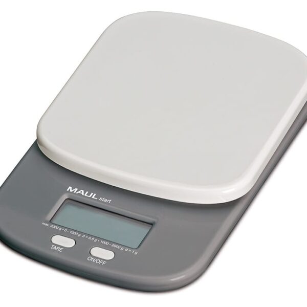 MAUL Briefwaage MAULstart 1623082 mit Batterie, 2000g