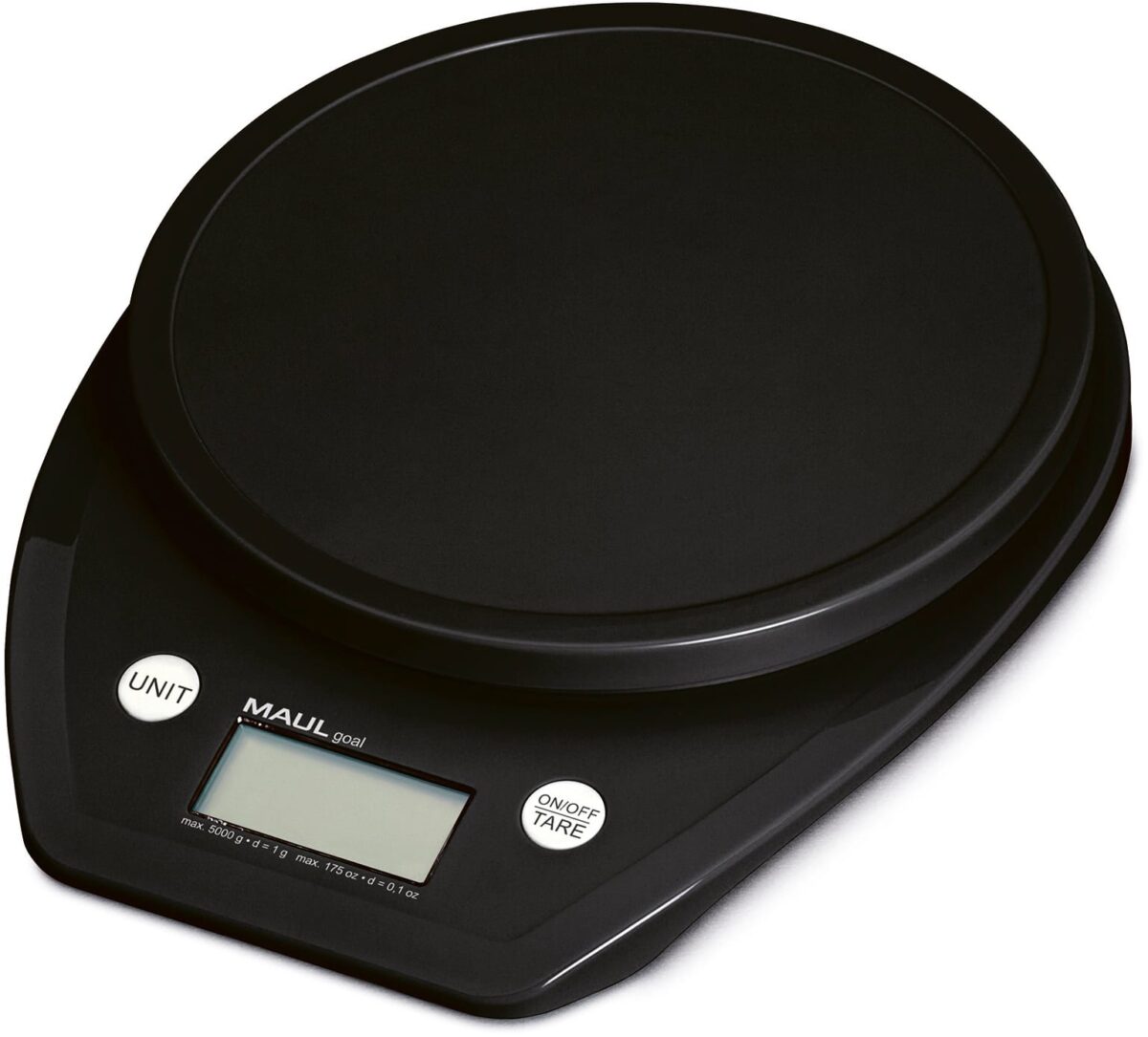 MAUL Briefwaage MAULgoal 1646090 Batterie, 5000g, schwarz – Hochwertig & günstig bei ShopDeca
