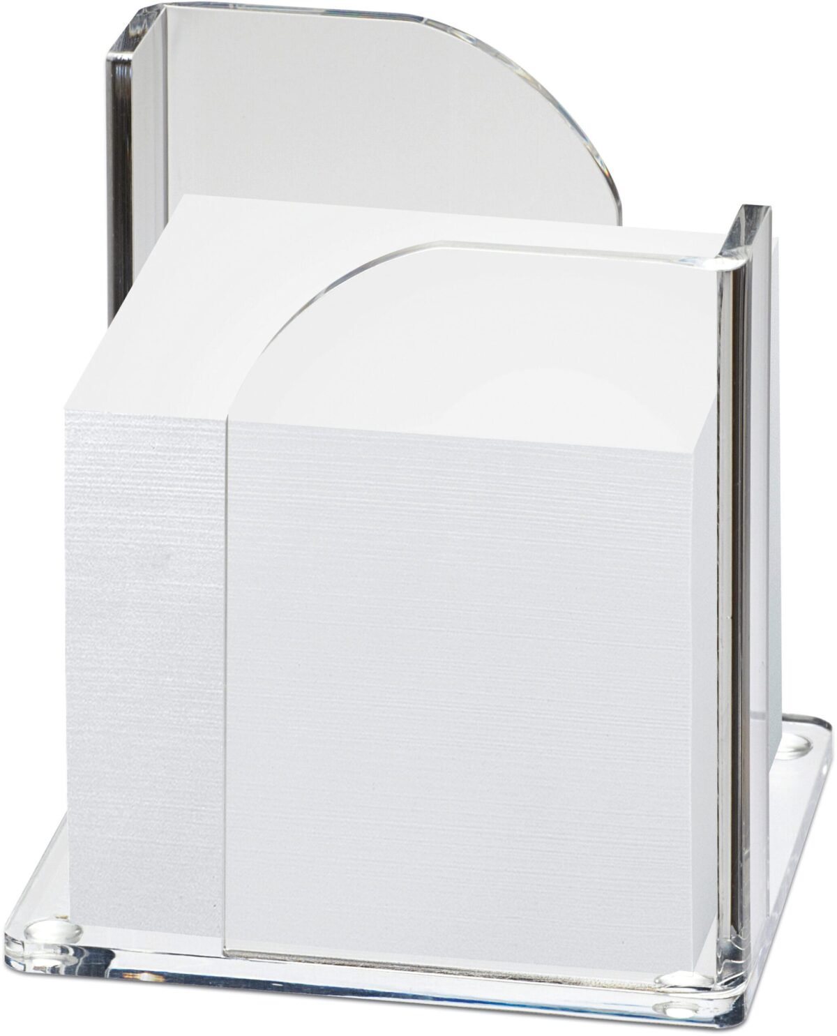 MAUL Zettelbox Acryl 102x109x102mm 19540 05 glasklar, ohne Zettel – Hochwertig & günstig bei ShopDeca