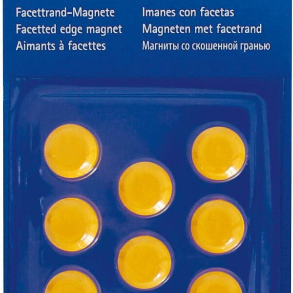 MAUL Magnete 15mm 6175213 gelb 8 Stück