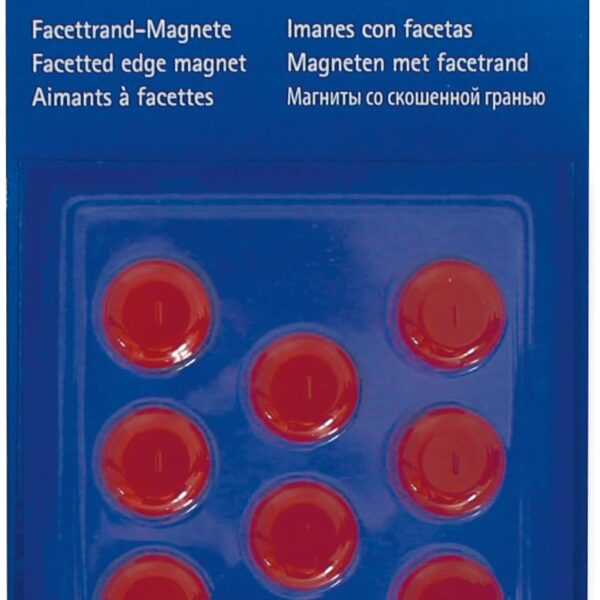 MAUL Magnete 15mm 6175225 rot 8 Stück