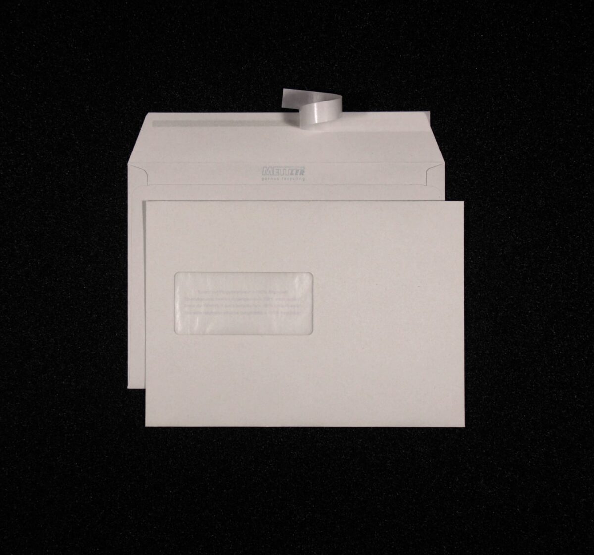 METTLER Couvert Fenster links C5 8045 100g, recycling 500 Stk. – Hochwertig & günstig bei ShopDeca