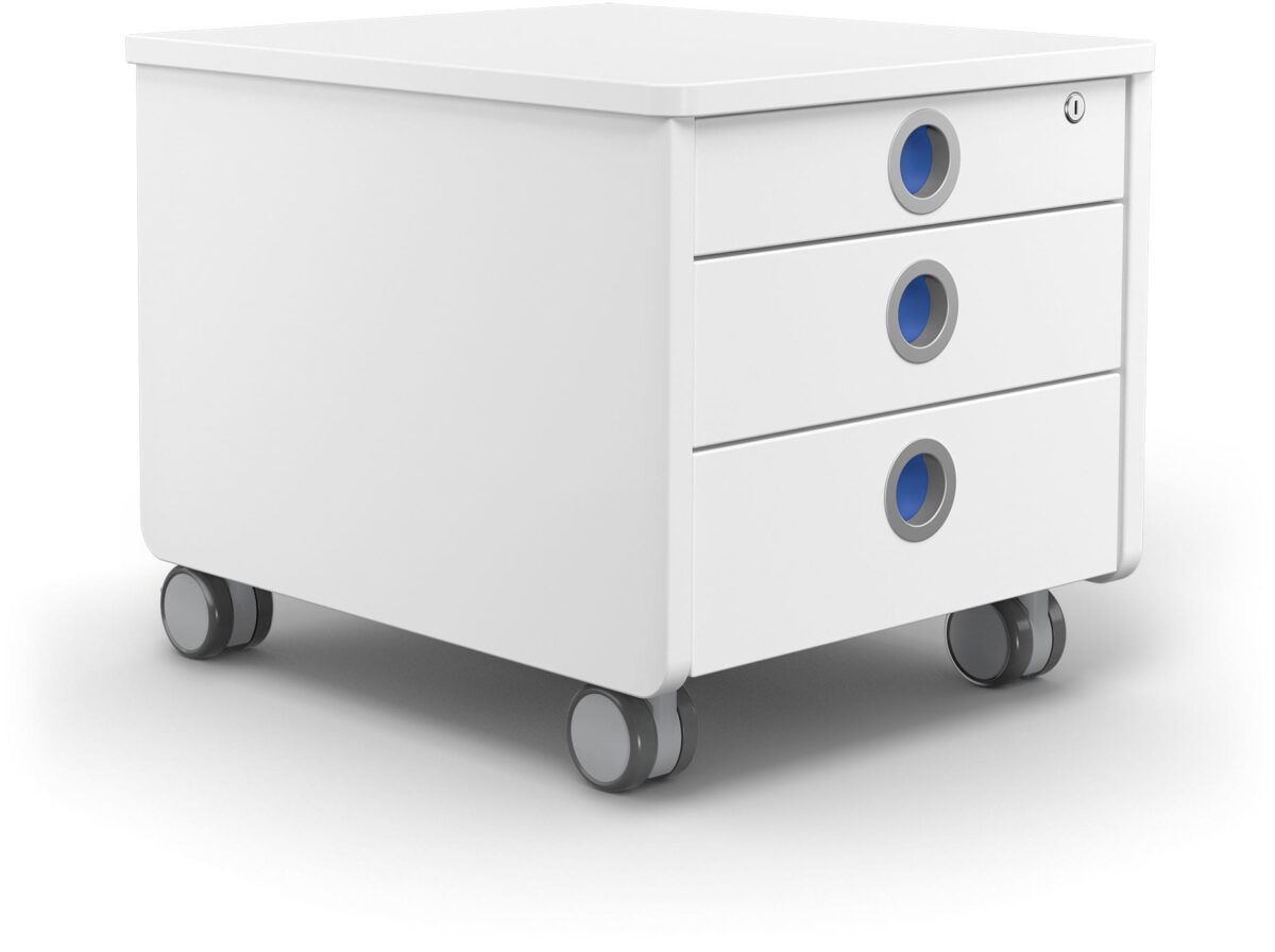 MOLL Rollcontainer 43x54x43cm 100 2660 204 3 Schubladen, für Kinder – Hochwertig & günstig bei ShopDeca