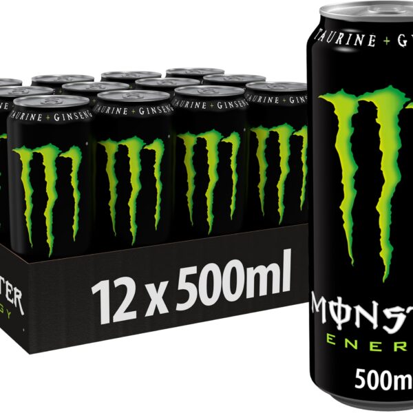 MONSTER ENERGY Energy, Alu 129400001200 50 cl, 12 Stk