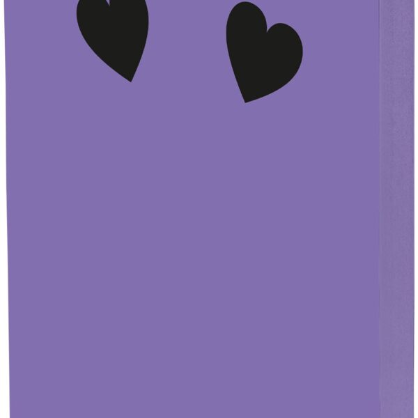 NUUNA Notizbuch Graphic L 55751 GIVE ME YOUR HEART 256 Seiten