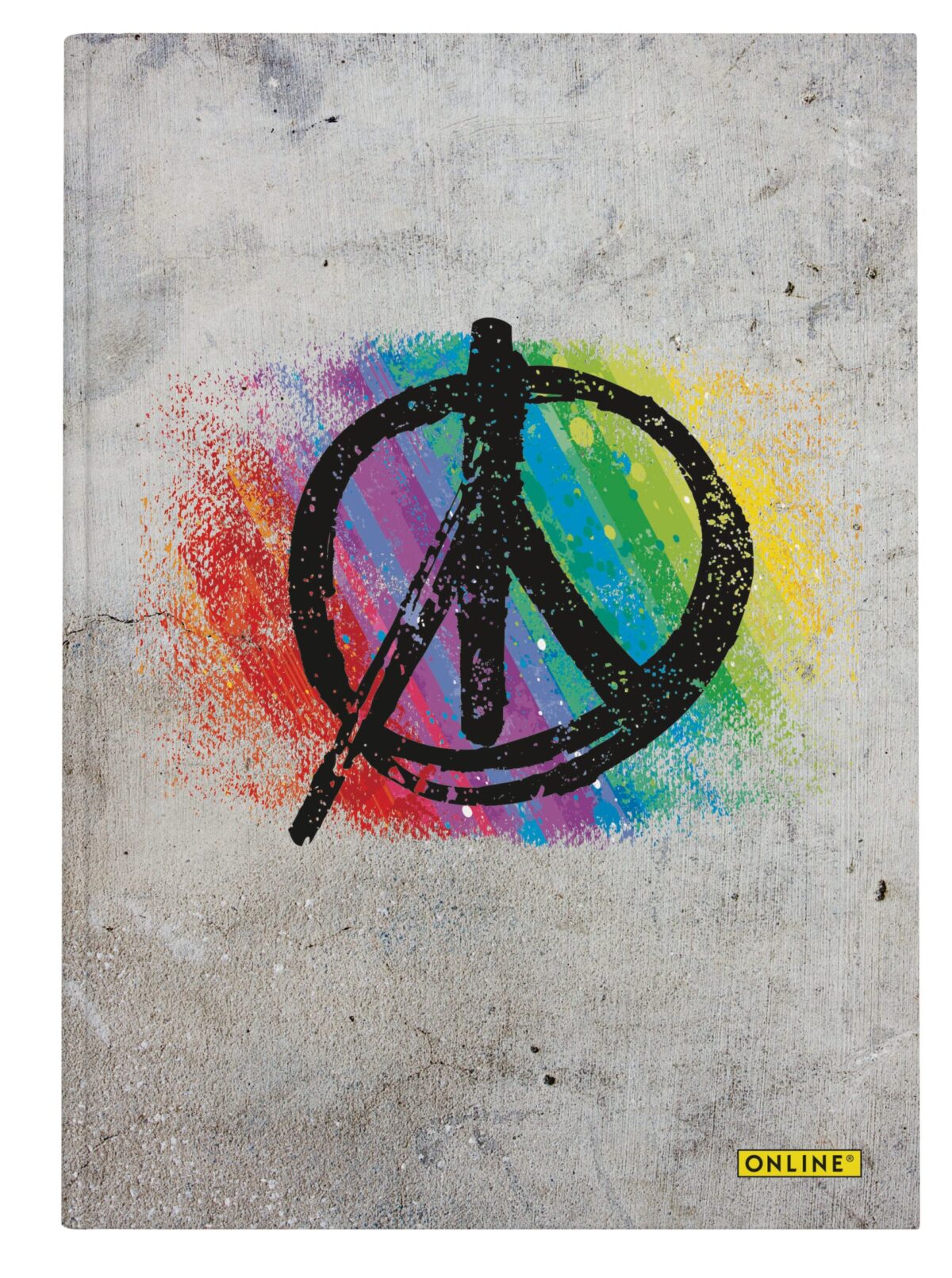 ONLINE Kladde Peace A5 07933/6 80g, 96 Blatt, dotted – Hochwertig & günstig bei ShopDeca