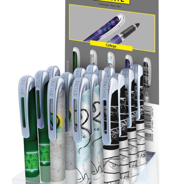 ONLINE Display Rollerball College 12609/15 2023